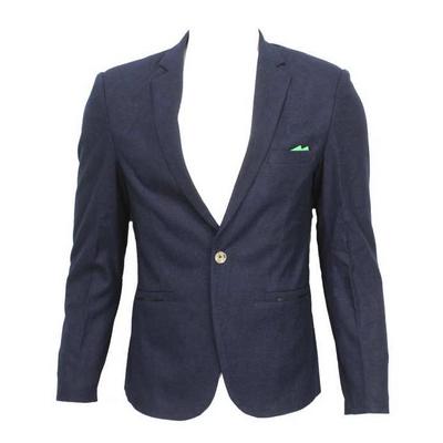 Navy Blue Blazer Coat For Men